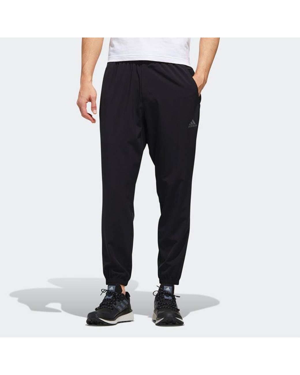 Adidas Black Outdoor Sports Pants/Trousers/Joggers for men