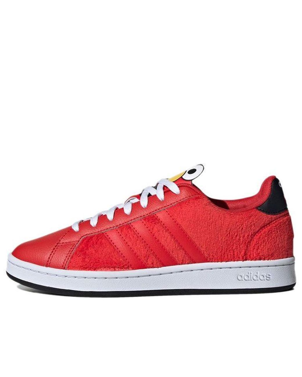 adidas Sesame Street X Neo Grand Court Low-top Sneakers Red/black | Lyst