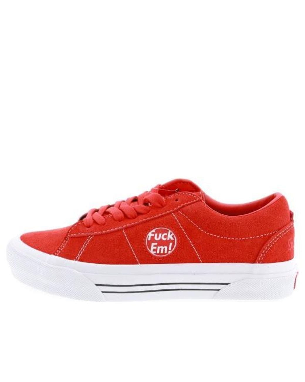 Vans Red X Supreme Skate Sid 'F*Ck 'Em Pack' for men