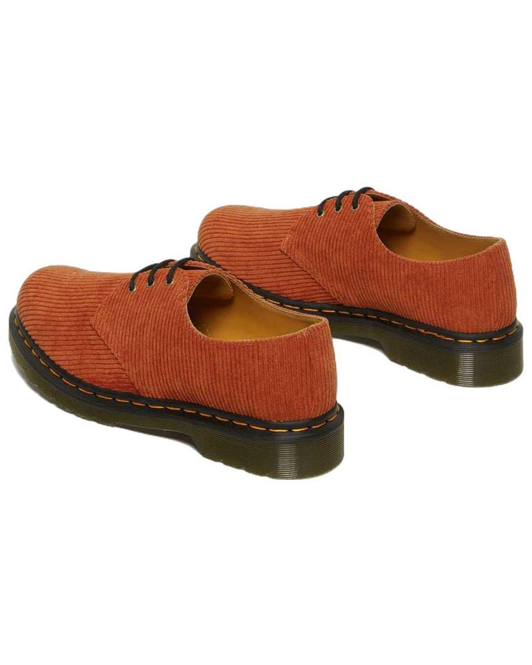 Dr. Martens Brown 1461 Corduroy Oxford Shoes 'Tan'