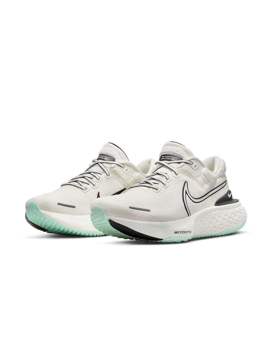 Nike White Zoomx Invincible Run Flyknit 2 'Sail' for men