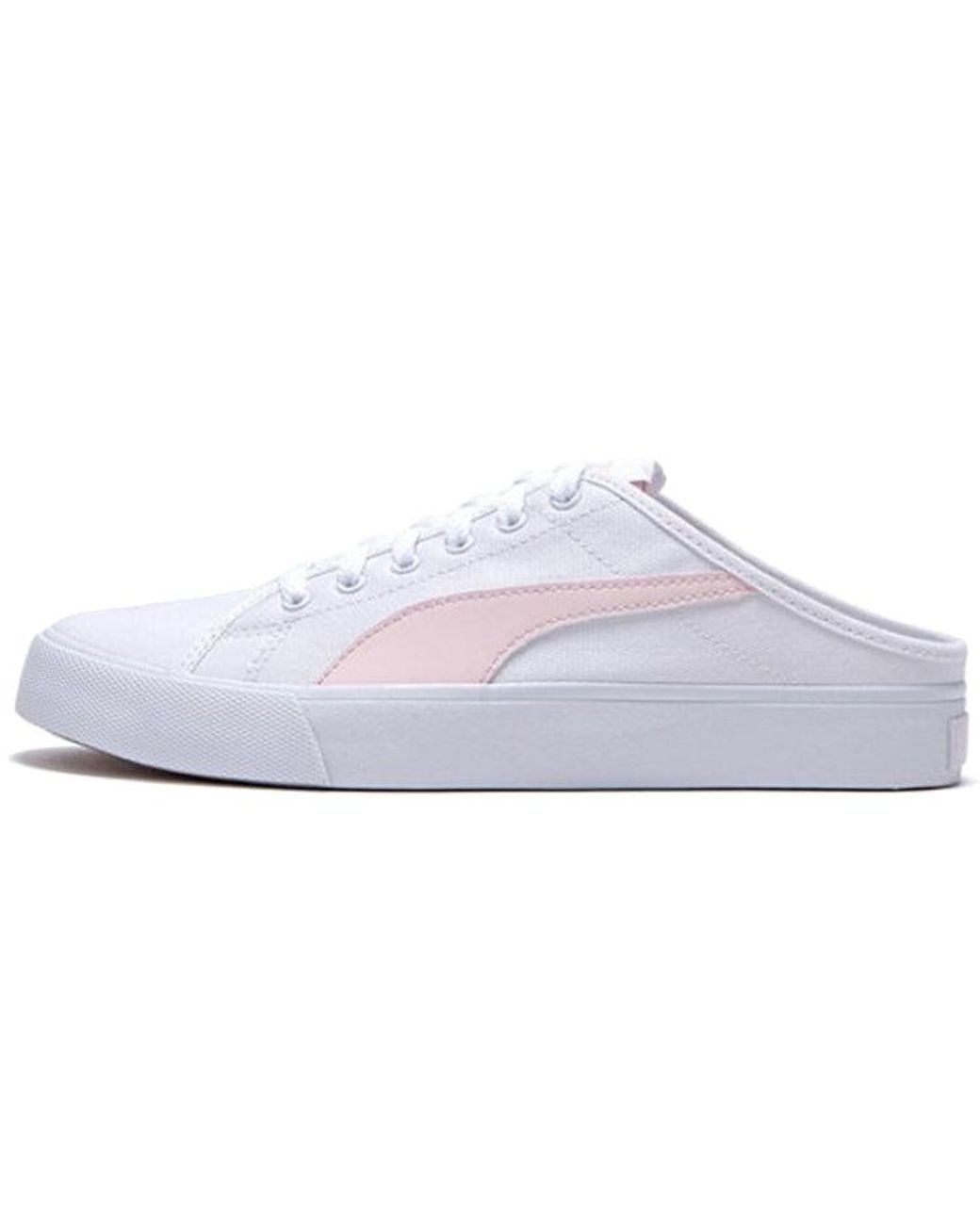 PUMA White Bari Mule Sneakers for men