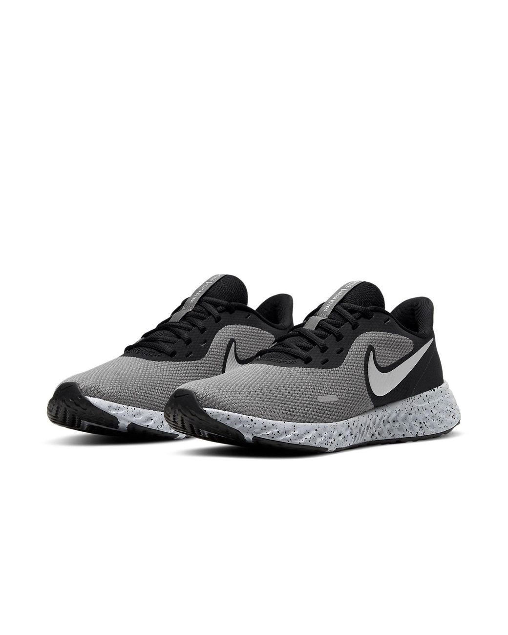 Nike Black Revolution 5 Premium Chrome' for men