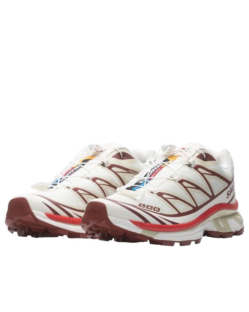 Salomon White Xt-6 'Vanilla Ice Fired Brick' for men