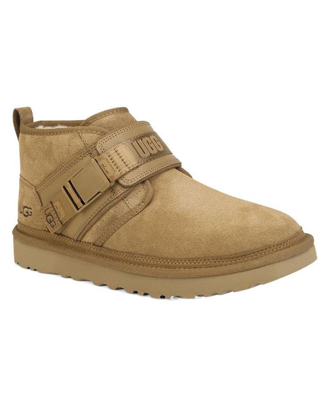Ugg Brown Neumel Snapback Fleece Lined for men
