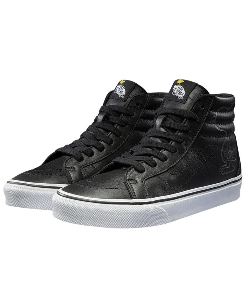 Vans Black Peanuts X Sk8-Hi Reissue 'Snoopy' for men