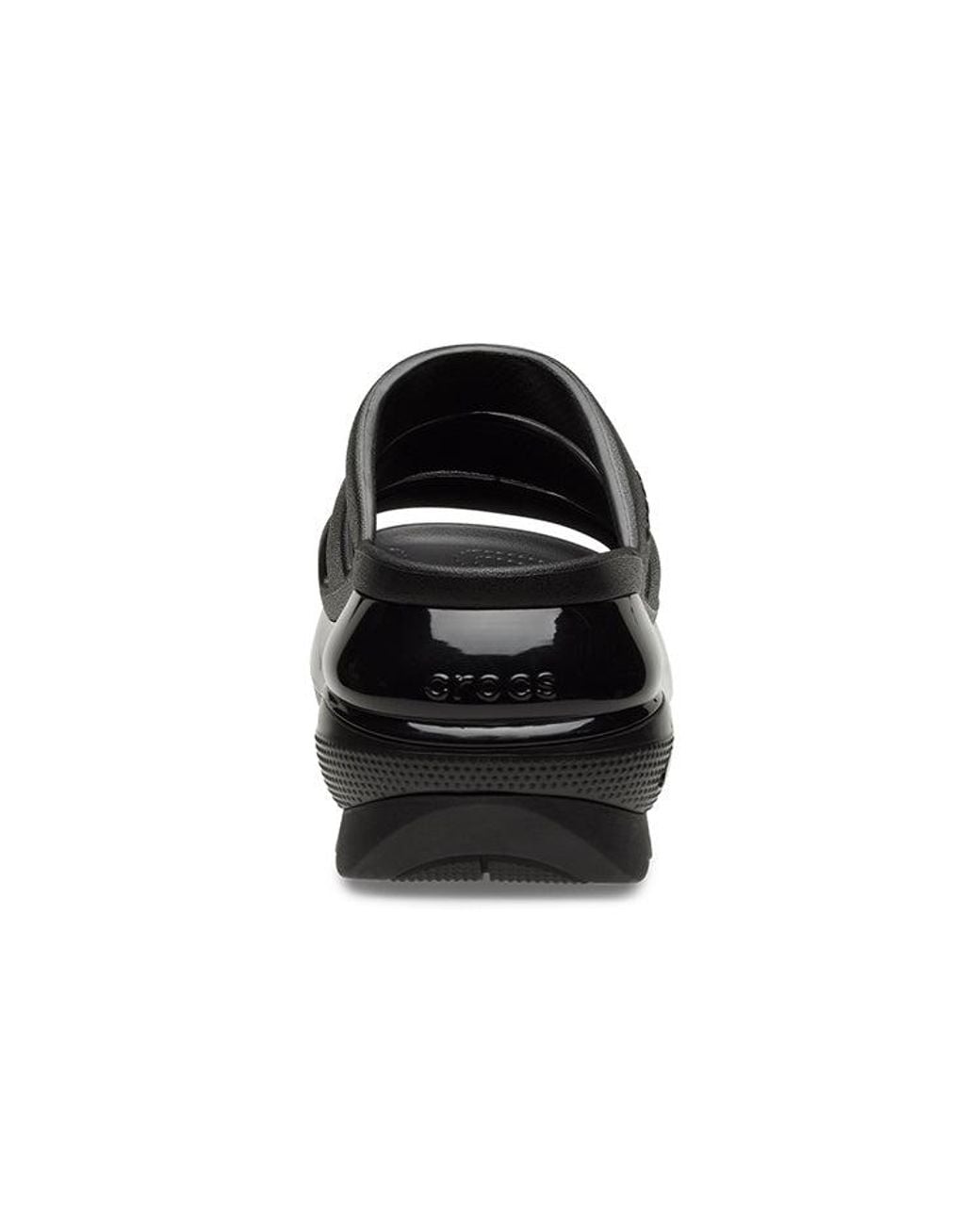 CROCSTM Black Mega Crush Triple Strap for men