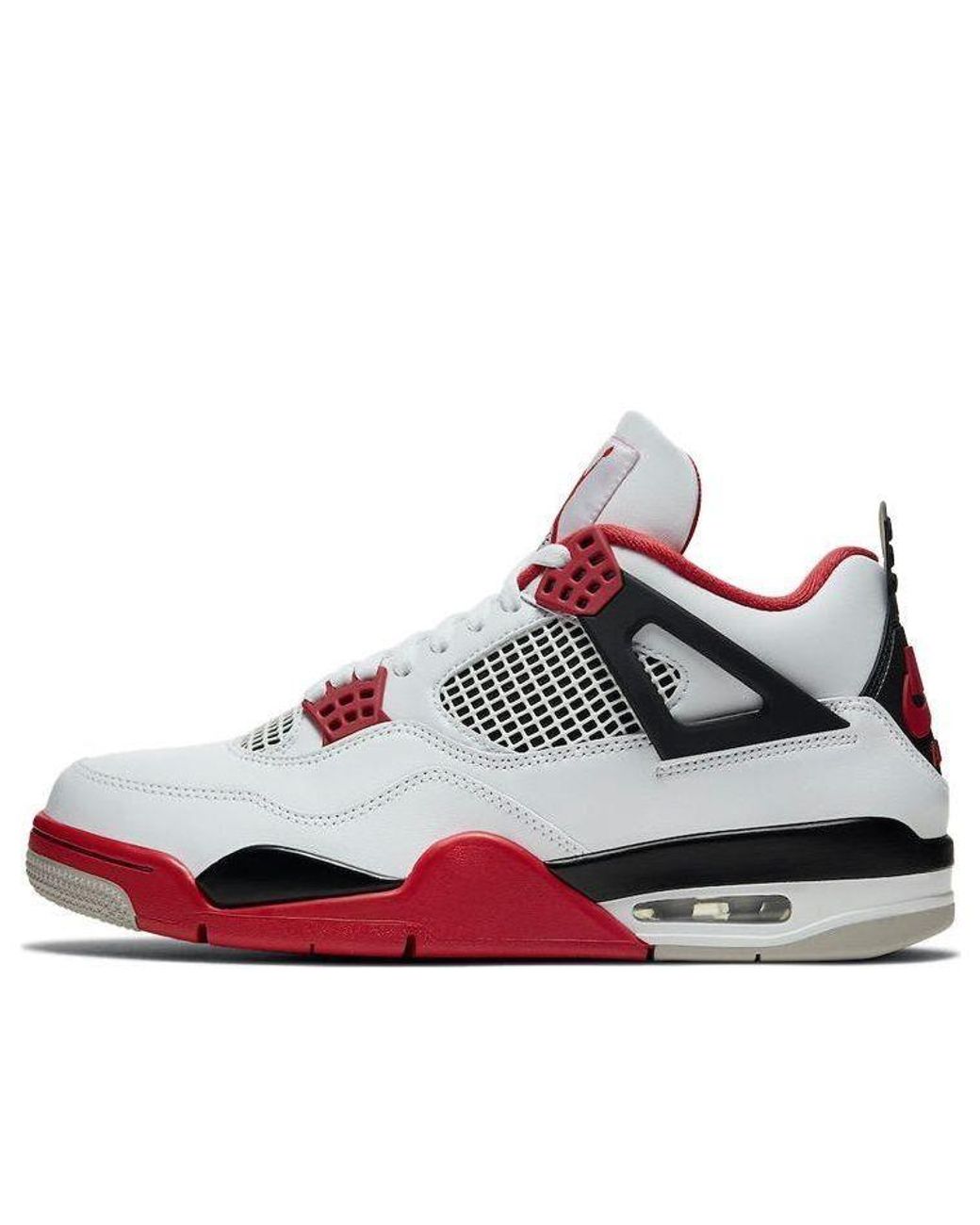 Nike White Air 4 Retro "fire Red 2020" Shoes for men