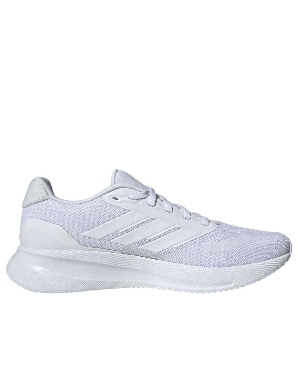 Adidas White Runfalcon 5 'Cloud' for men