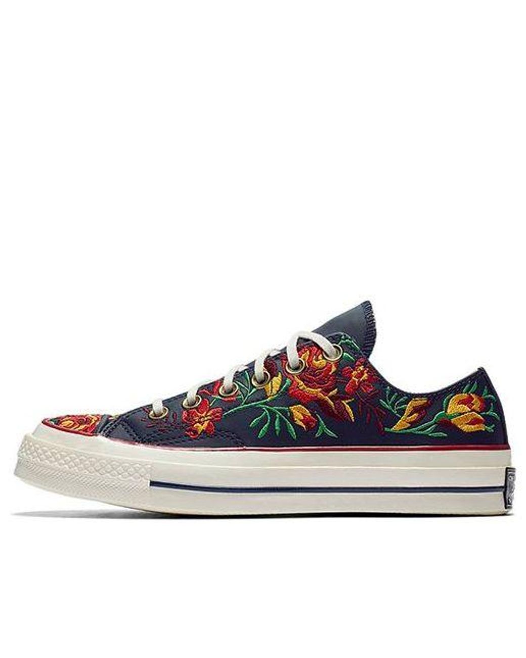 Converse Chuck 70 Low 'parkway Floral Embroidery' in Blue | Lyst