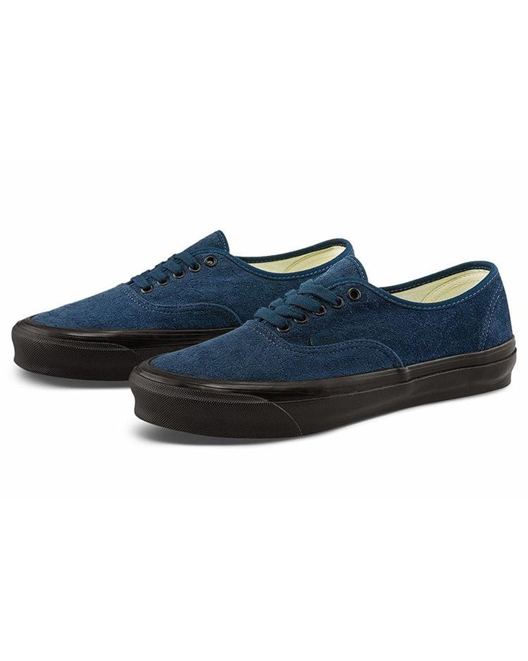 Vans Blue Og Authentic Lx 'Velvet Emboidery for men