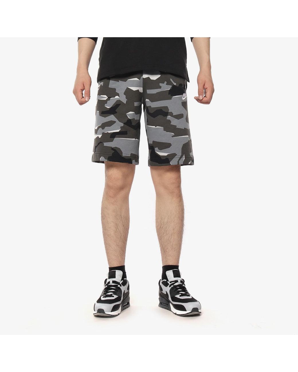 Nike Gray Dry Dna Athleisure Casual Sports Breathable Shorts for men