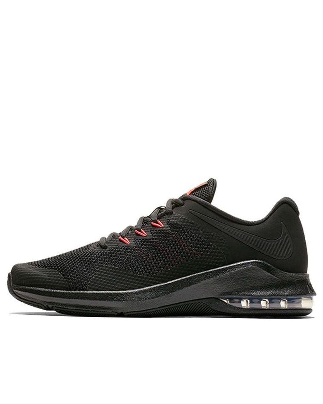 Nike Black Air Max Alpha Trainer 'Bright Crimson' for men