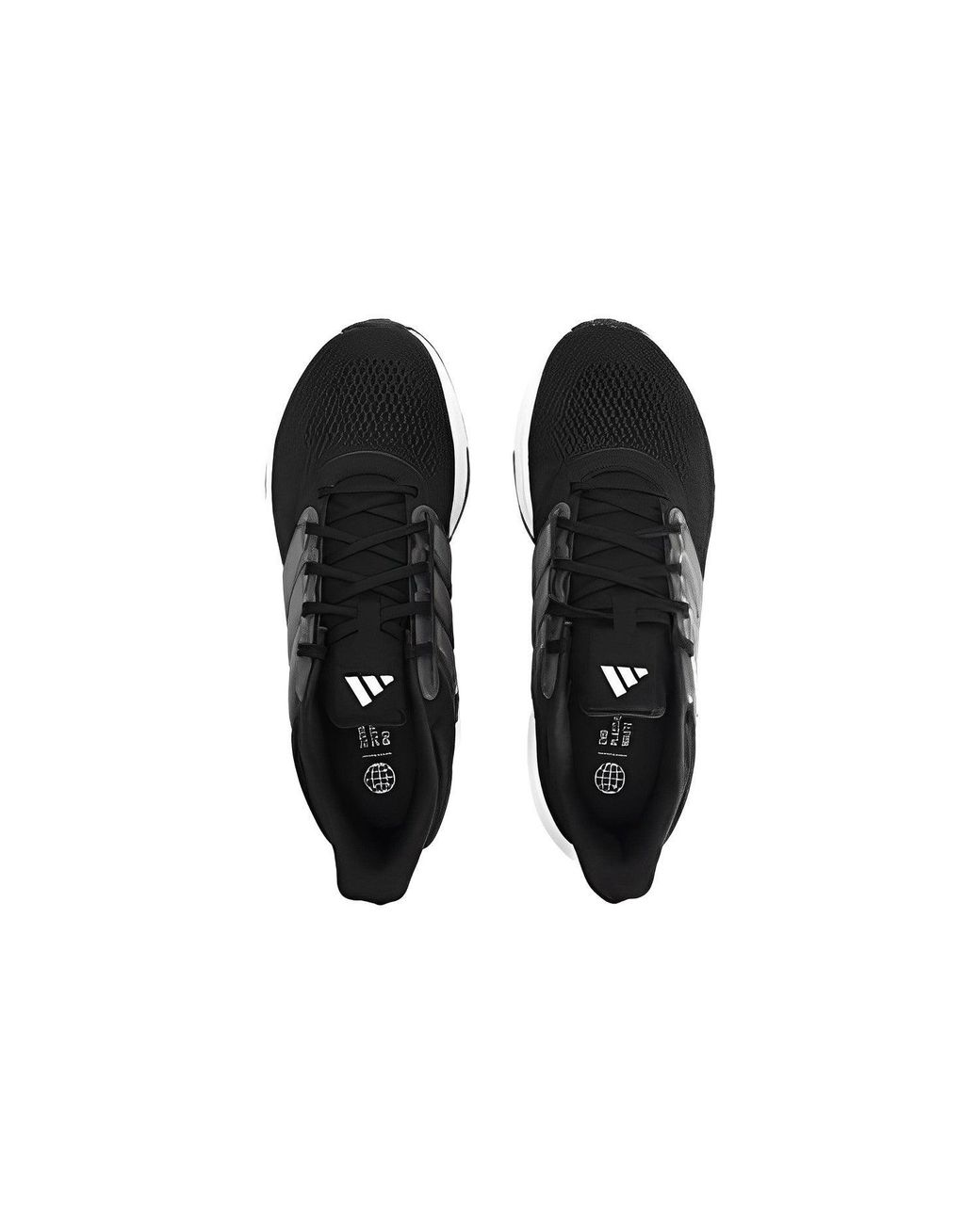 Adidas Black Ultrabounce Running Shoes for men