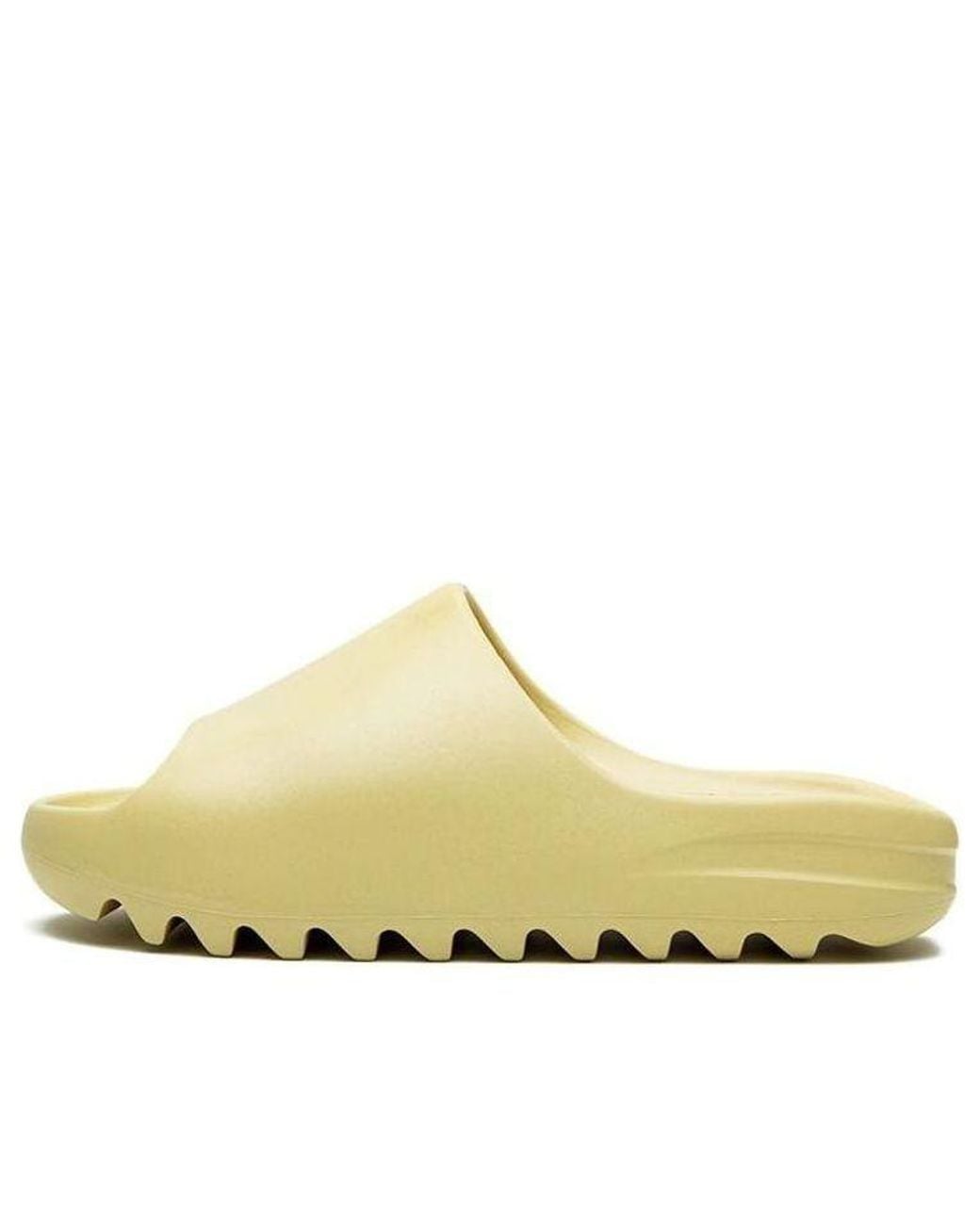 Adidas Yellow Yeezy Slide 'Desert Sand' for men
