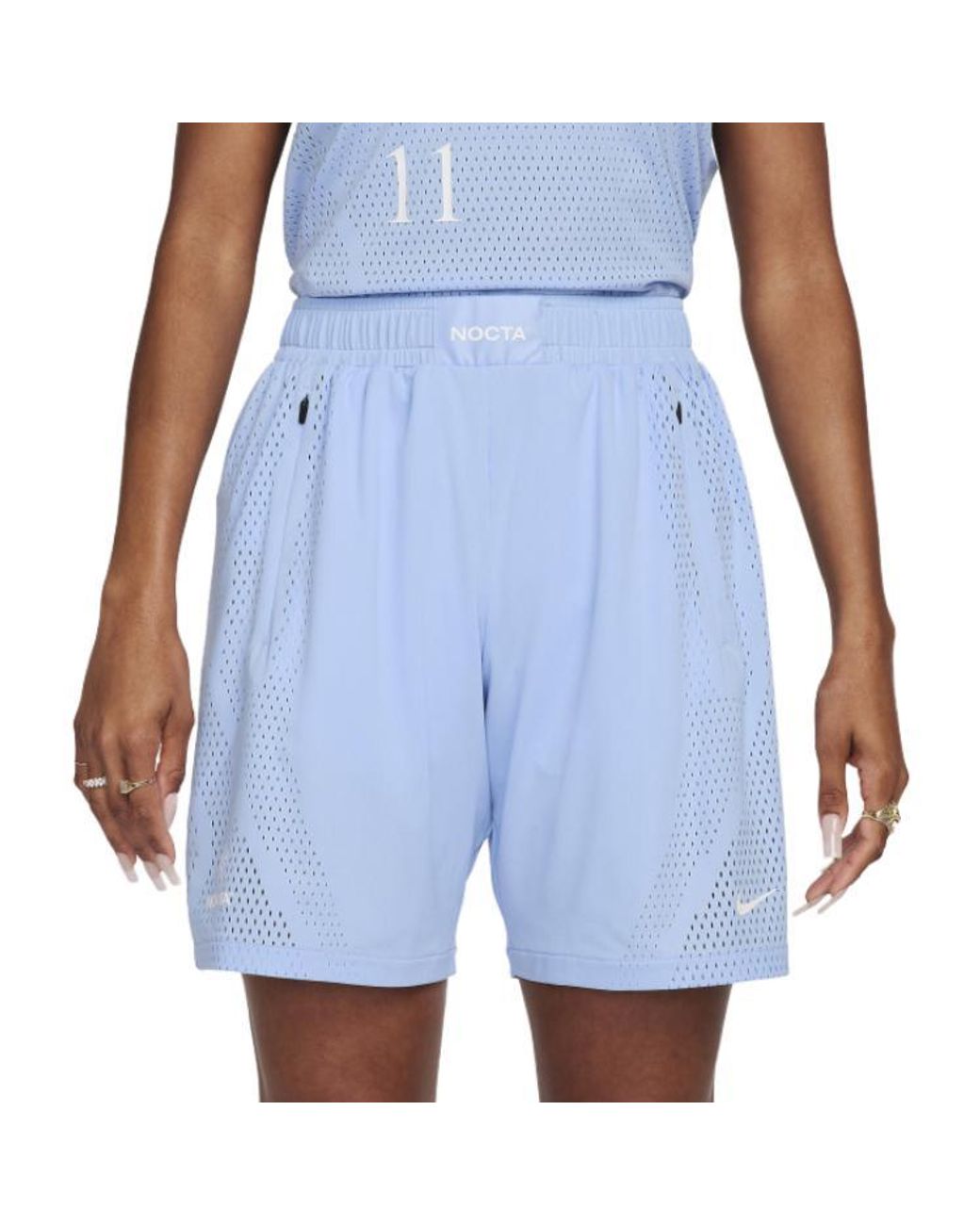 Nike Blue X Nocta Drake Fw23 Lightweight Basketball Shorts Asia Sizing 'Mist'