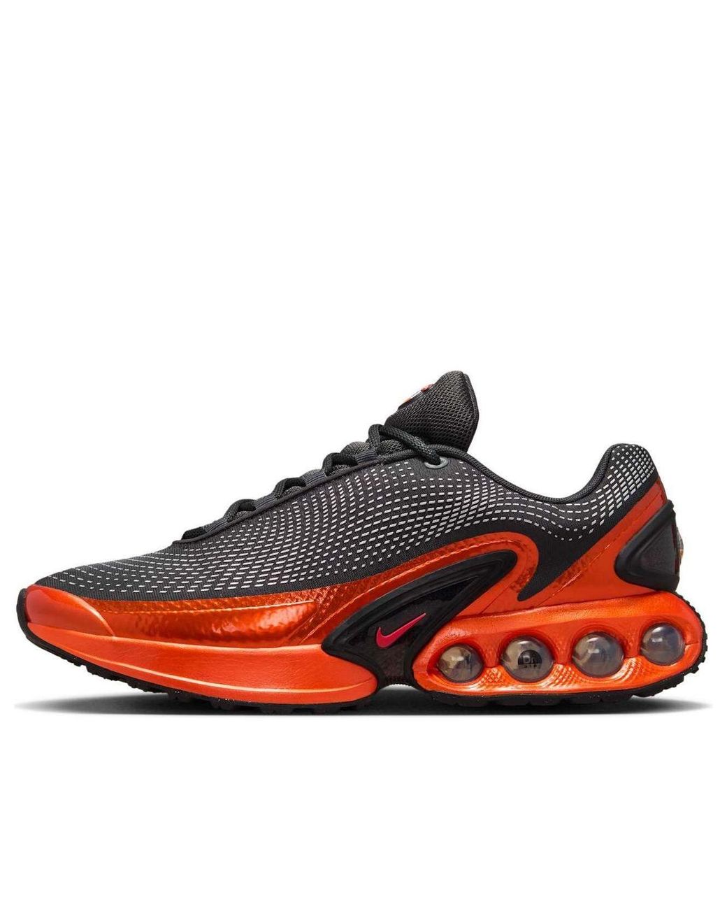 Nike Red Air Max Dn Qs "Dark Smoke/Metallic Dark/Salsa" Sneakers for men