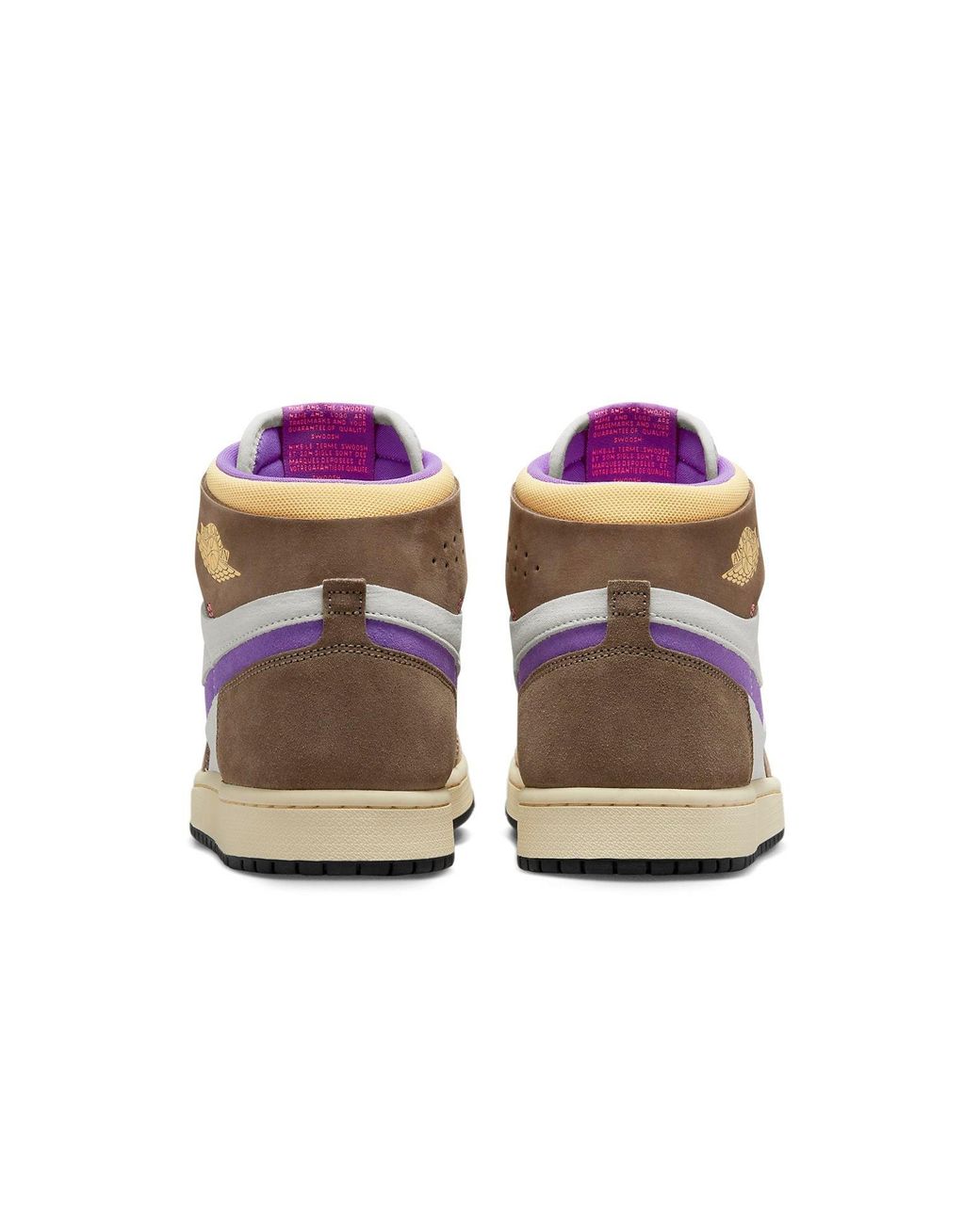 Nike Brown 1 High Zoom Air Cmft 2 'Palomino Wild Berry' for men