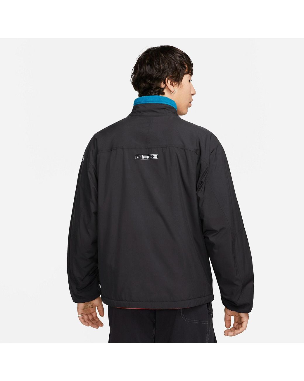 Nike Black Acg Apparel Collection Reversible Jacket for men