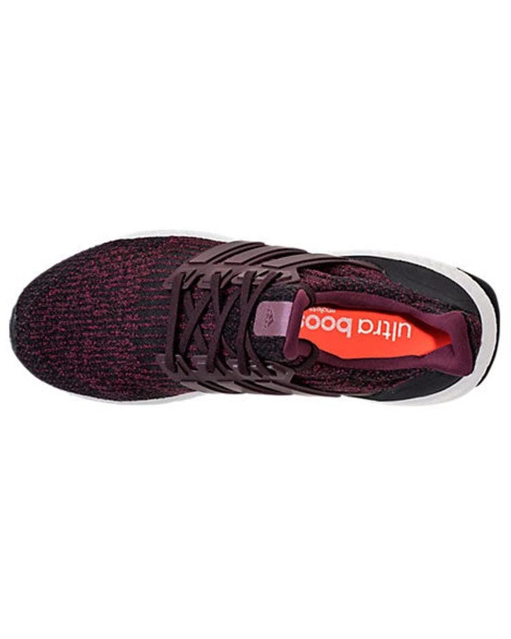 Adidas Brown Ultraboost 3.0 'Deep Burgundy' for men