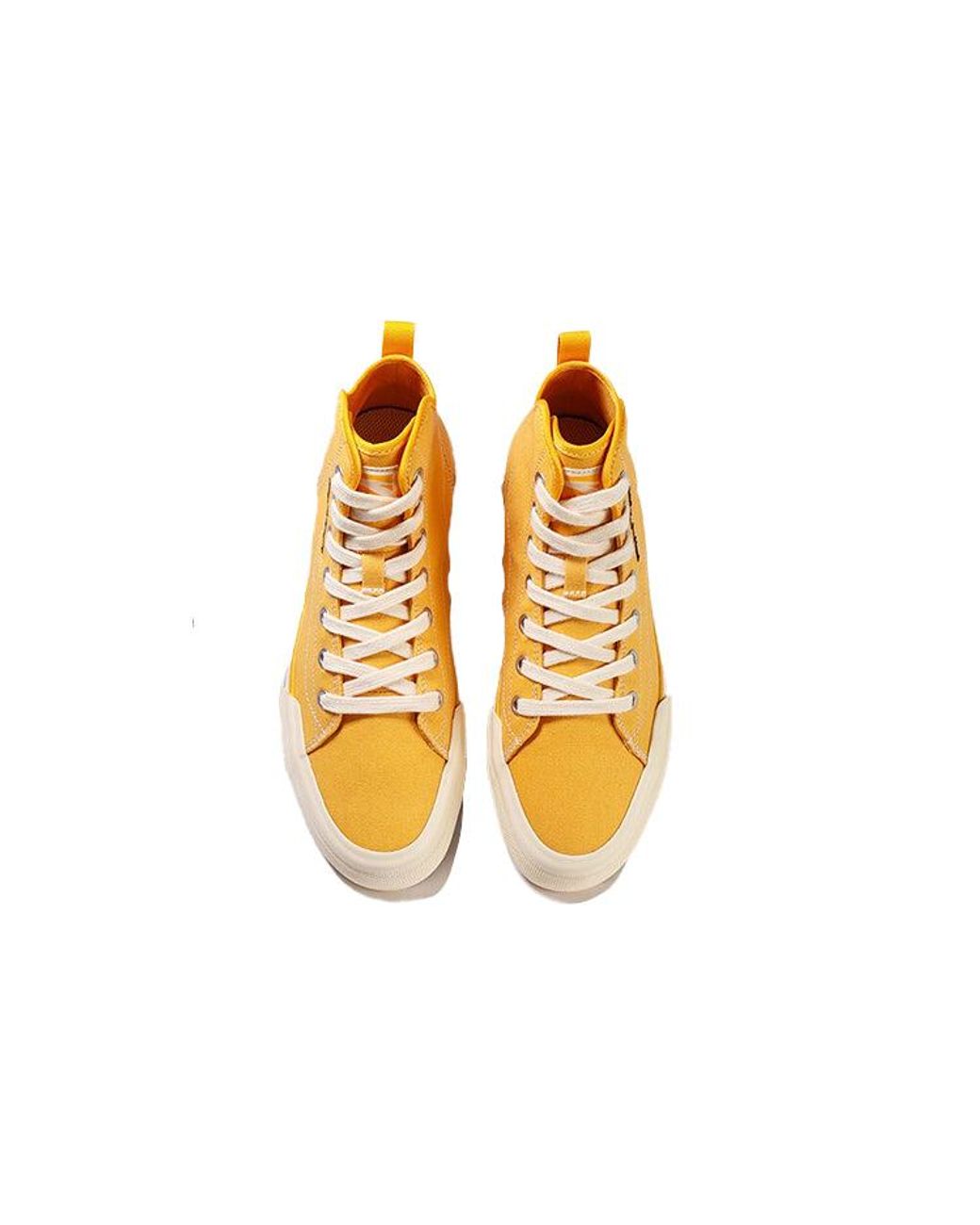 Anta Yellow (Wmns) High Top Canvas Shoes