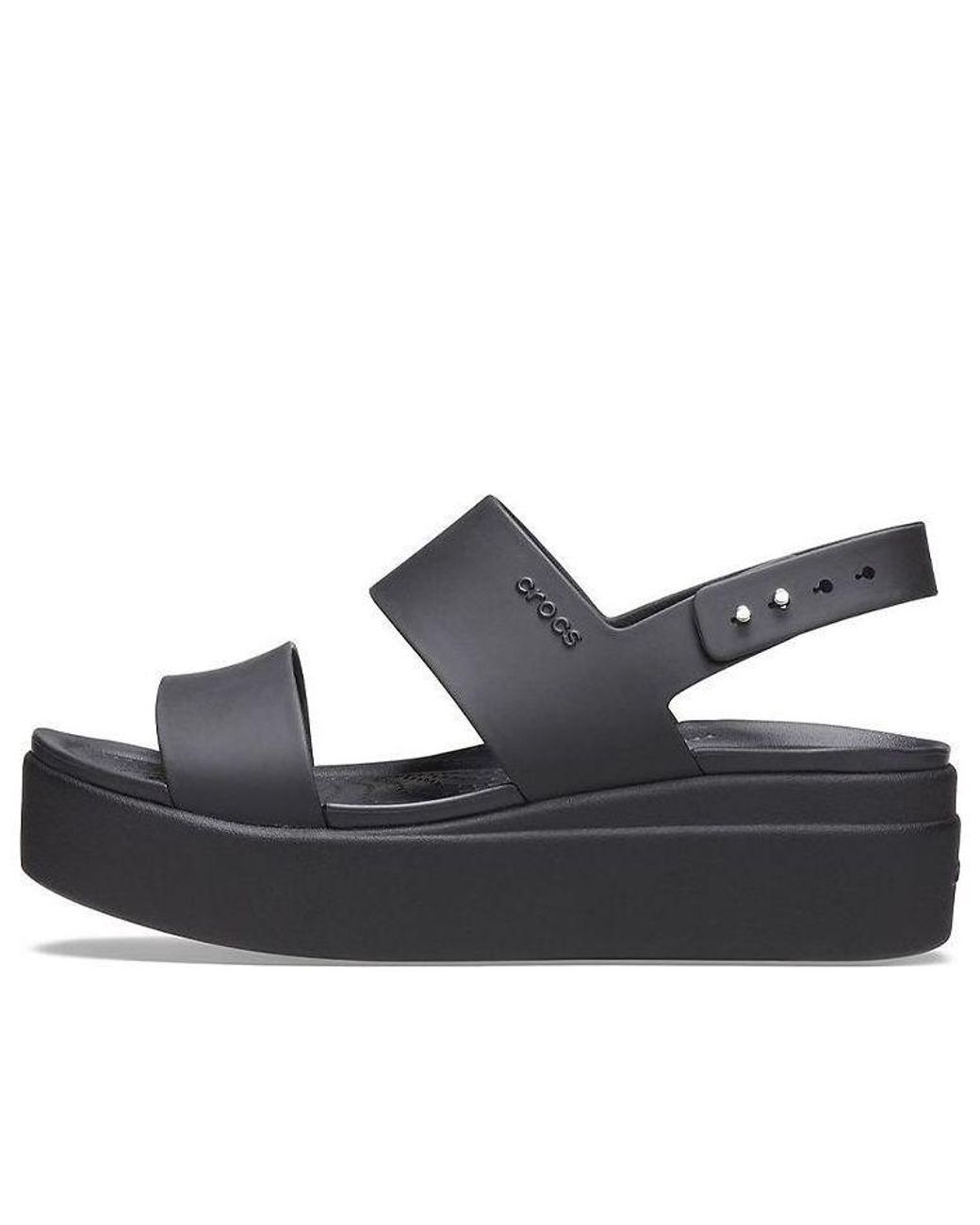 CROCSTM Blue (Wmns) Brooklyn Thick Sole Casual Sandals