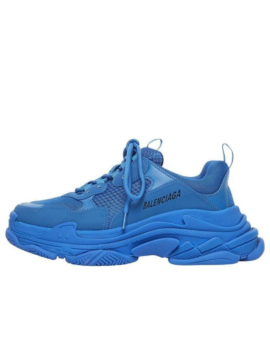 Balenciaga Blue Triple S Sneaker for men