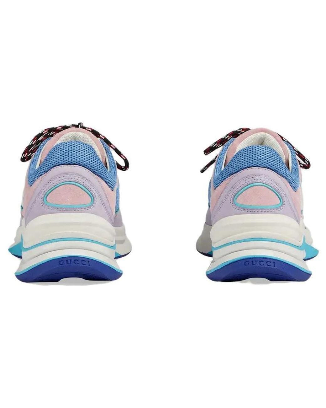 Gucci Blue (Wmns) Run Suede Sneakers