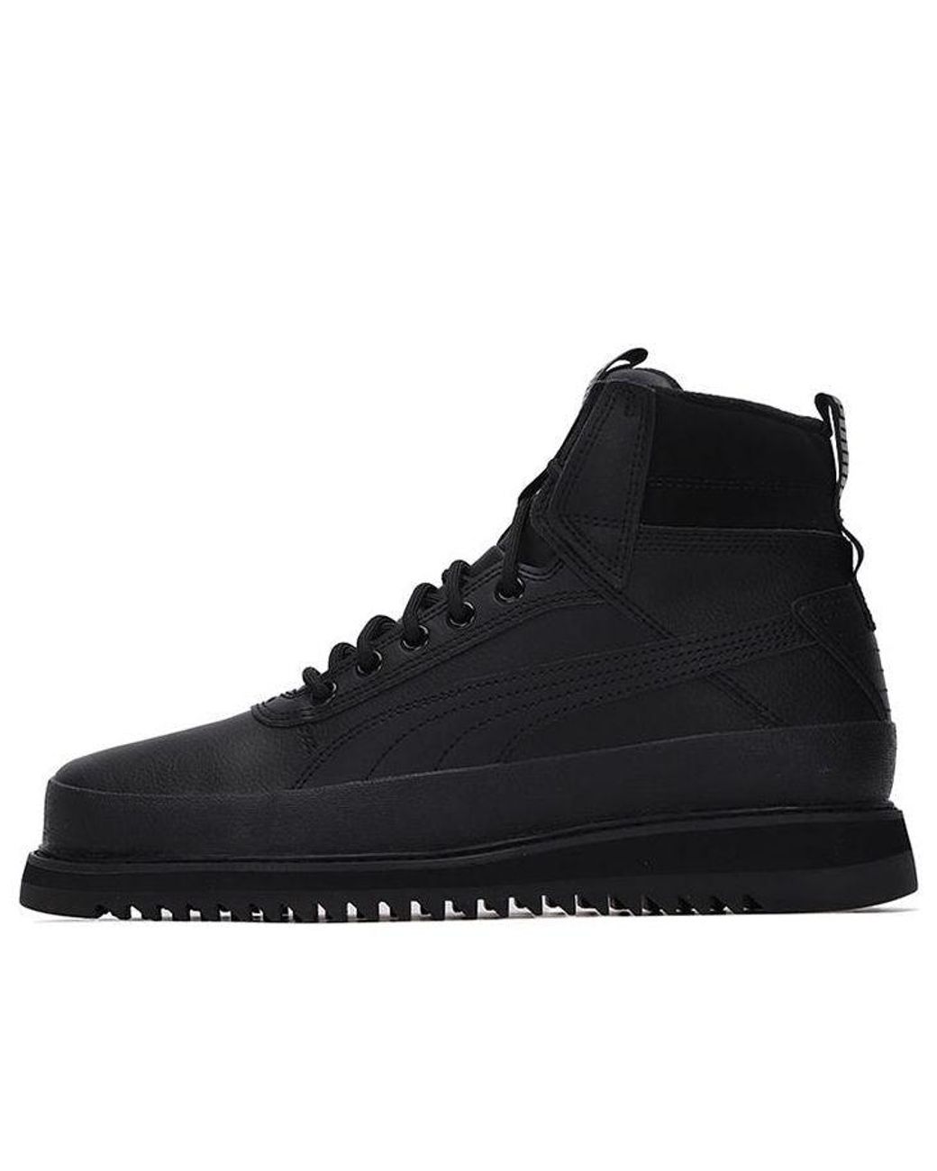 PUMA Black Desierto V2 Wtr Rubber Middle Boots