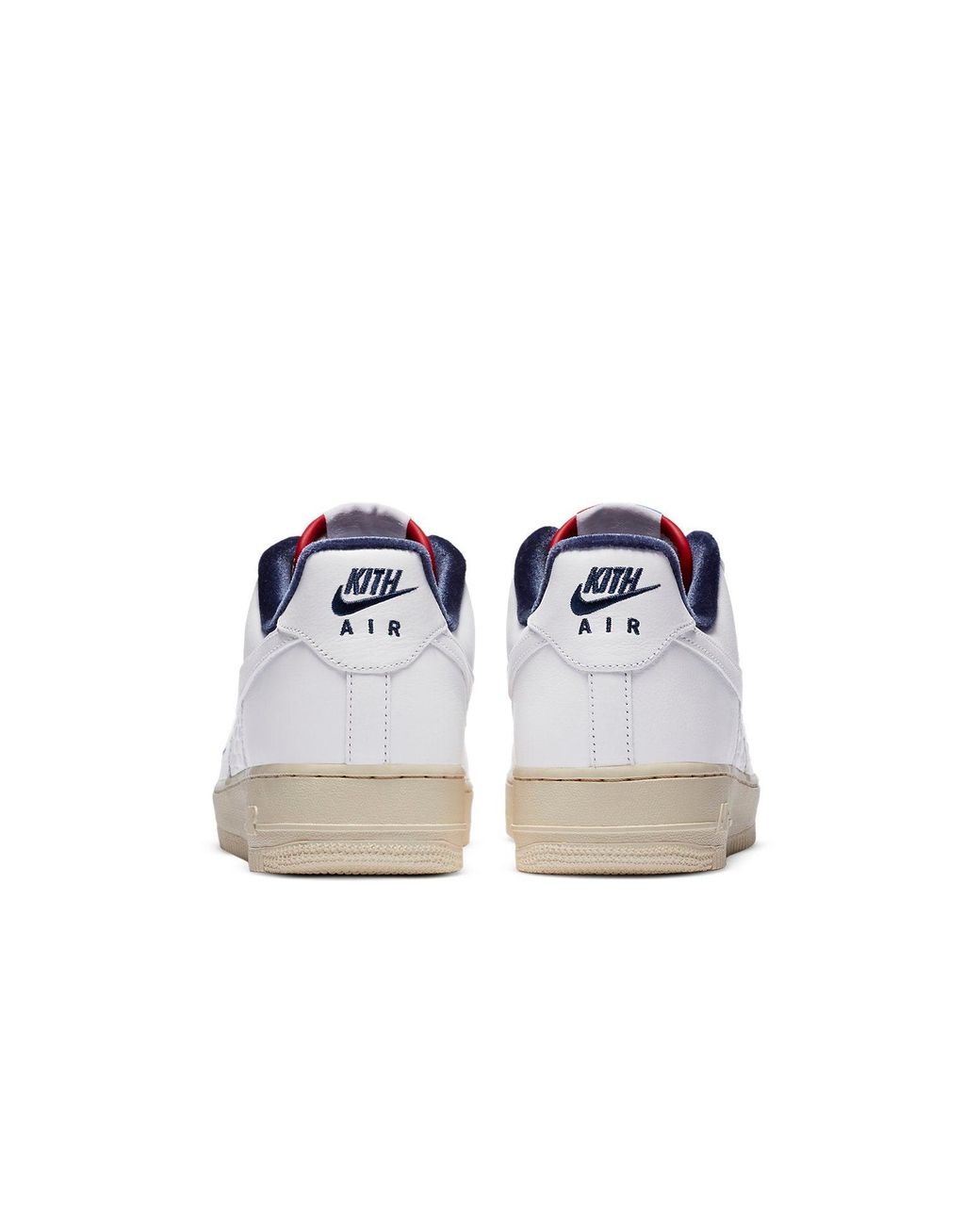 Nike White X Kith Air Force 1 Low 'France' for men