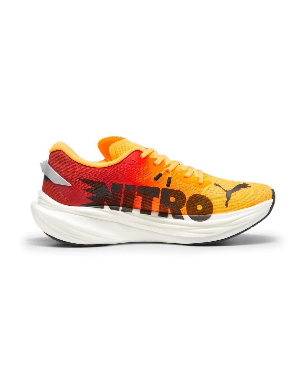 PUMA Multicolor Deviate Nitroâ 3 Fade Running Shoes for men