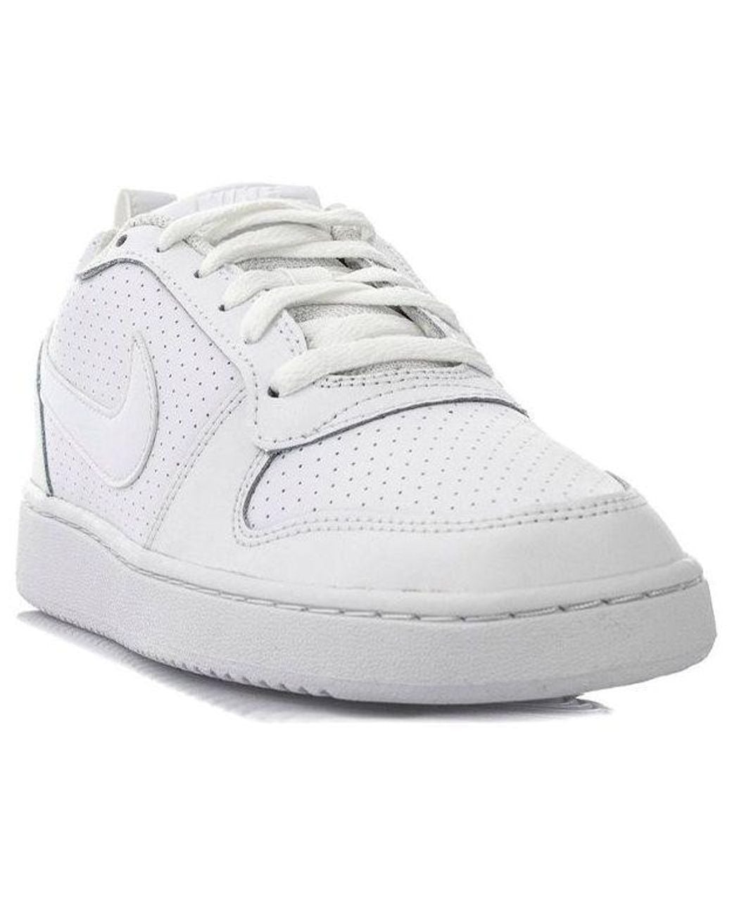 Nike White (Wmns) Court Borough Low
