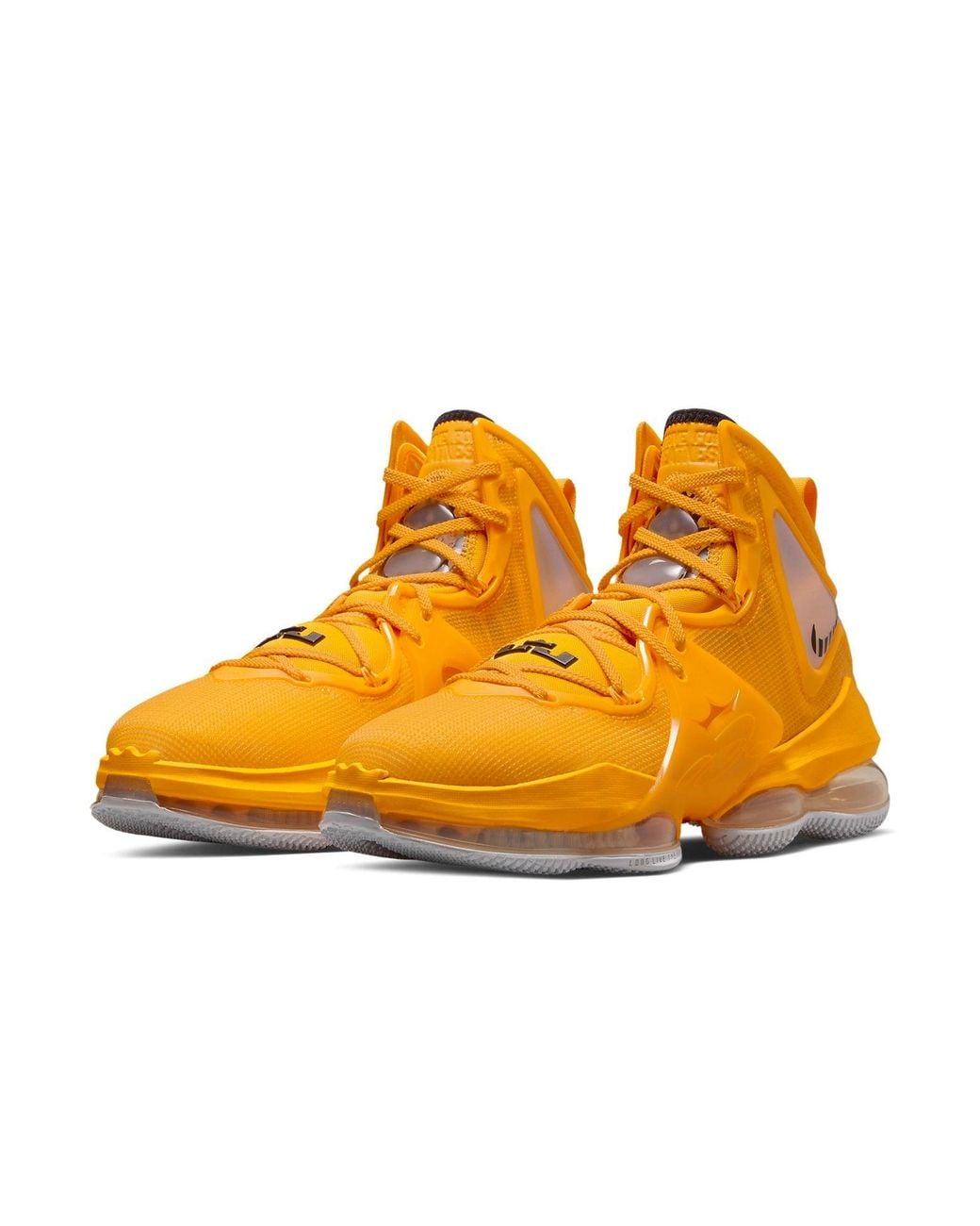 Nike Yellow Lebron 19 Ep 'Hard Hat' for men