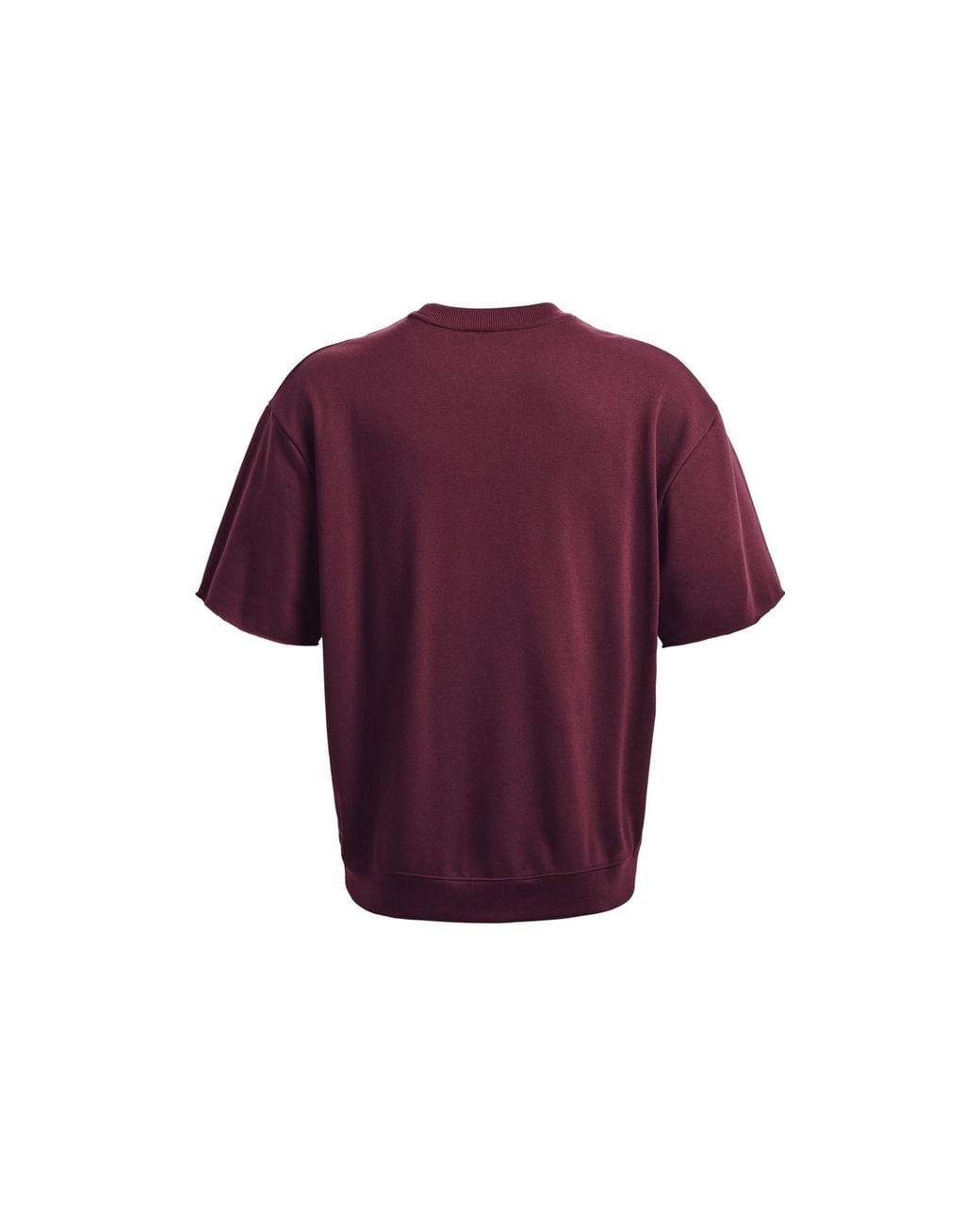 Under Armour Purple Project Rock Graphic T-Shirt 'Cherry' for men