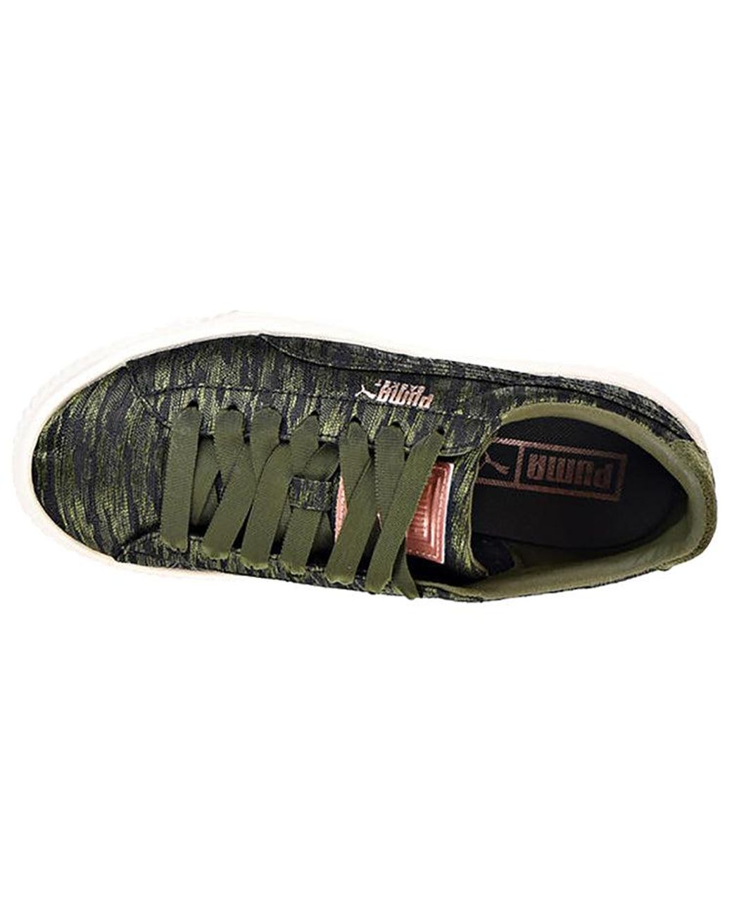 PUMA Brown (Wmns) Basket Platform Vr