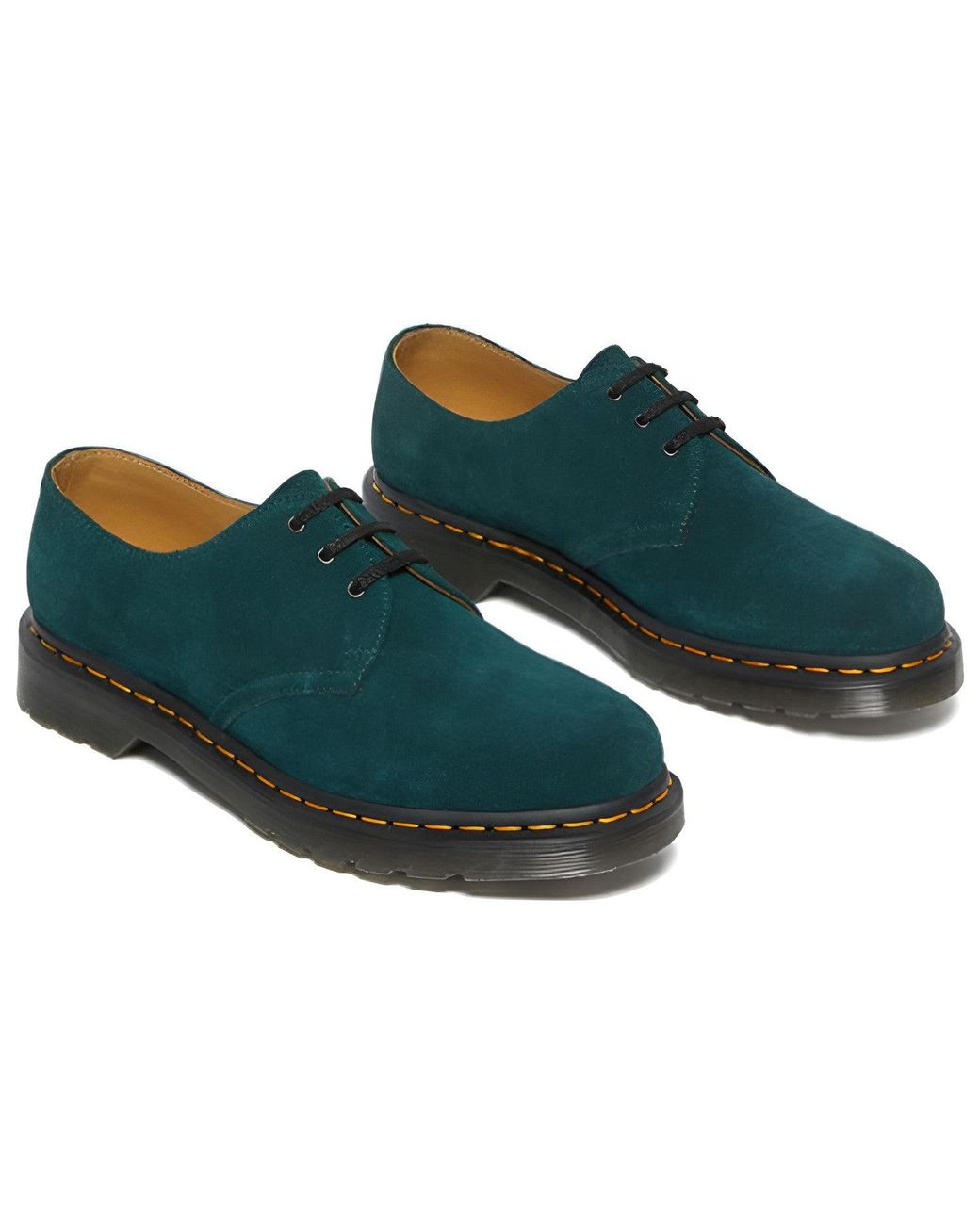 Dr. Martens Blue 1461 Suede Oxford Shoes 'Dark' for men