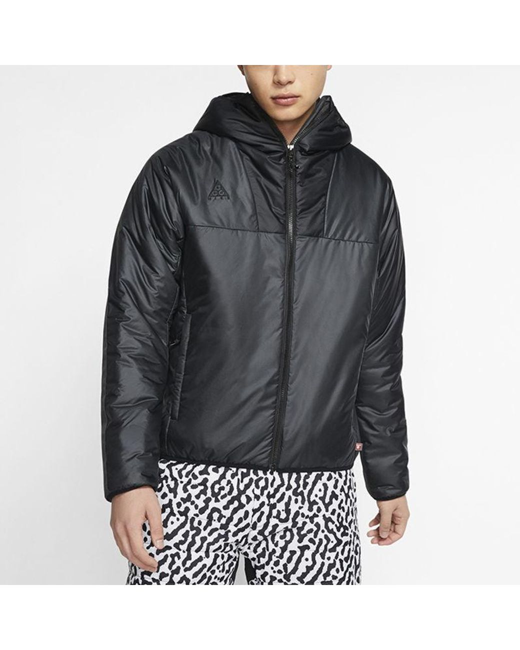 Nike Black Lab Acg Primaloft Hooded Jacket 'Anthracite' for men