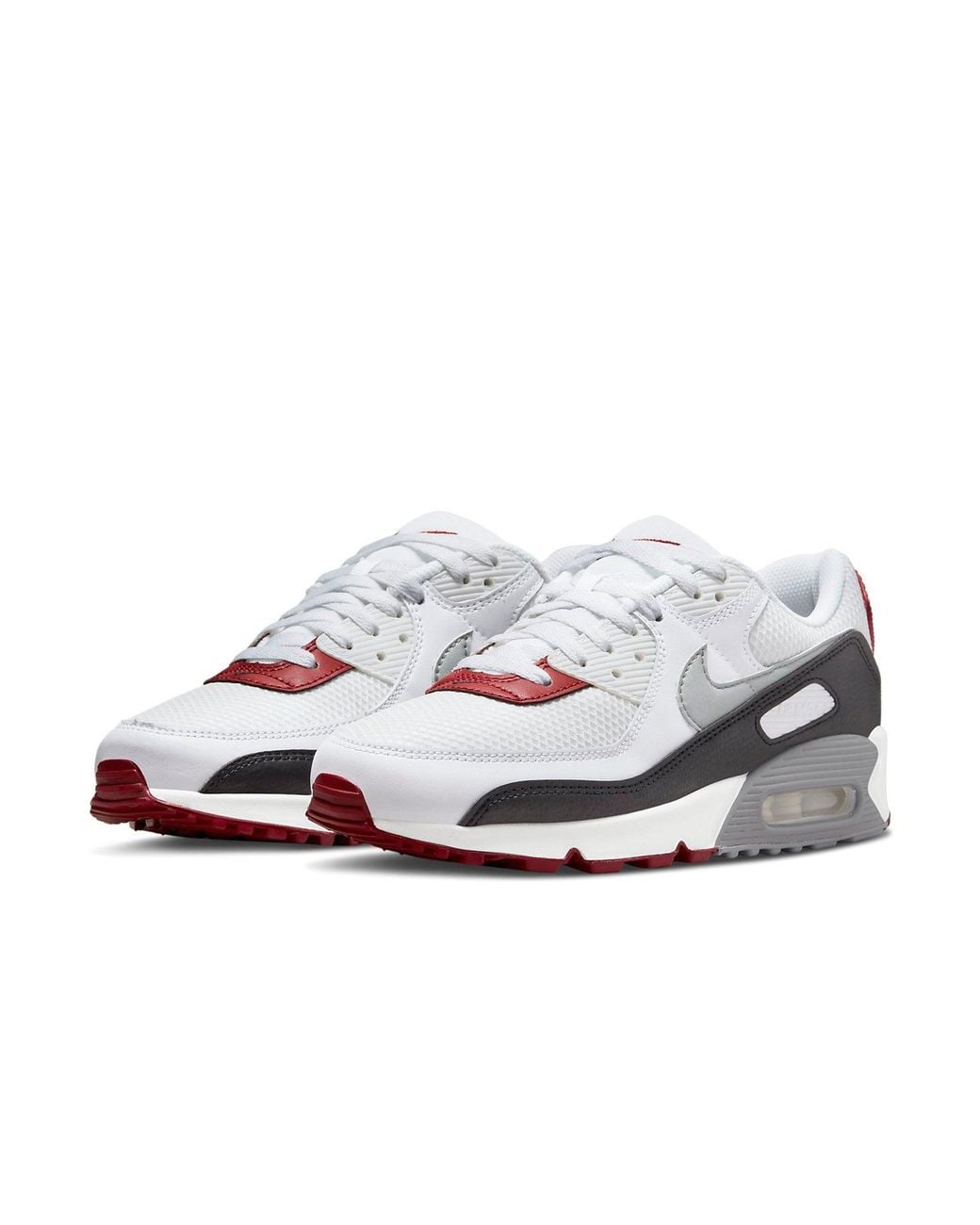 Nike Air Max 0 Low Tops Retro White Red for men