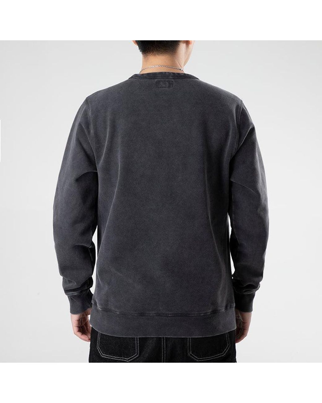 Converse Blue Jack Purcell Pullover Crewneck Sweatshirt for men