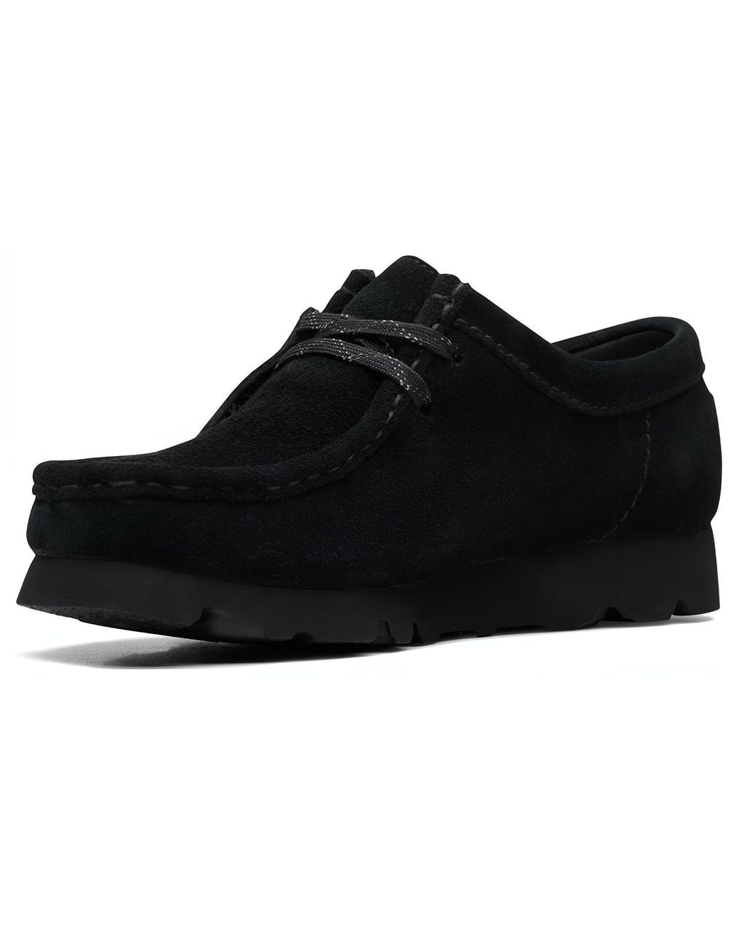 Clarks Black (Wmns) Wallabee Gore-Tex Suede'