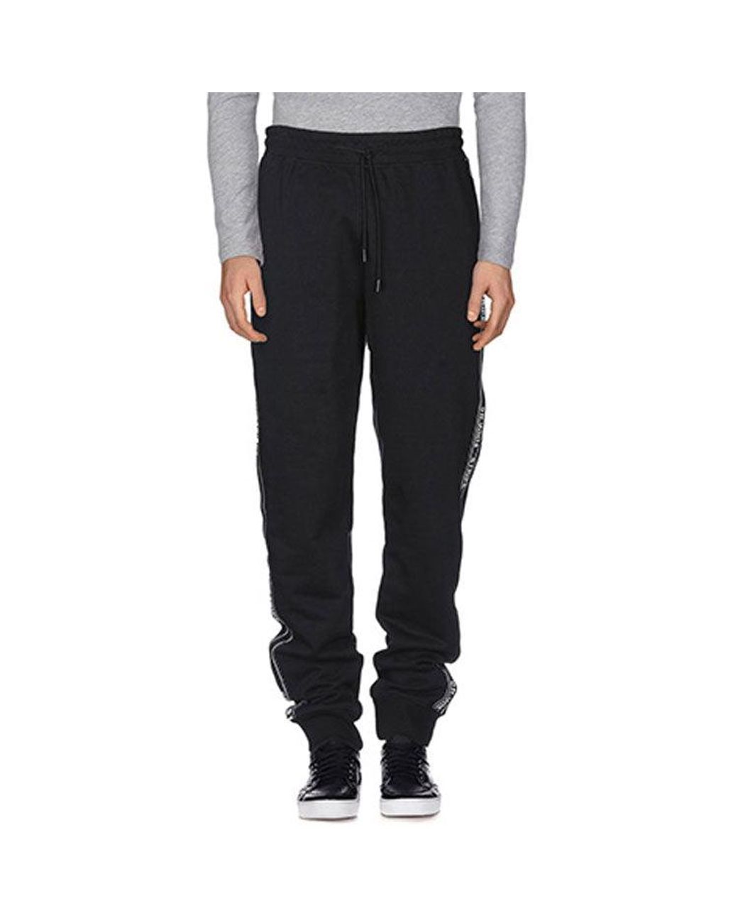 Off-White c/o Virgil Abloh Black Side Stripe Pants for men