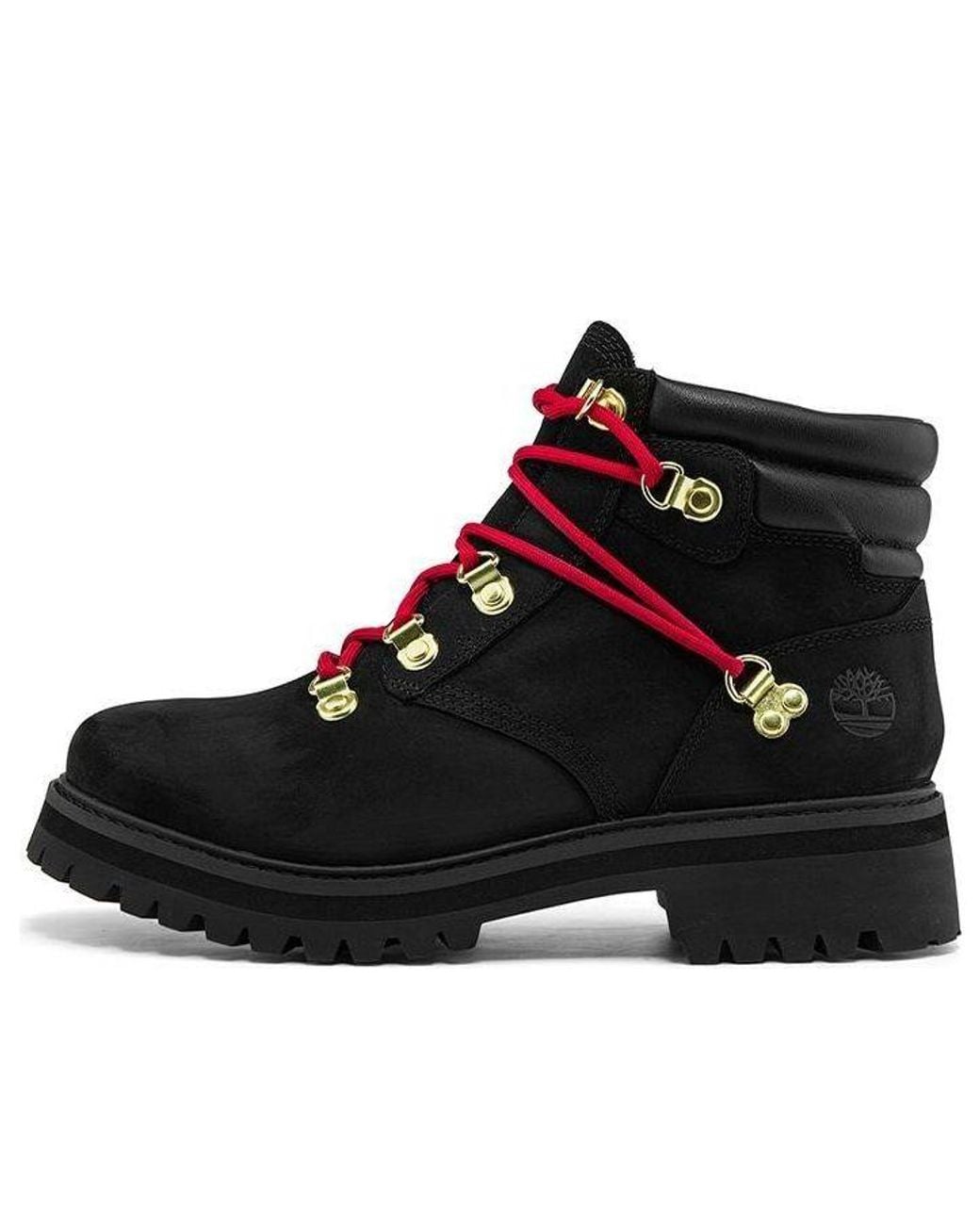 Timberland Black (Wmns) Holiday Luxe Waterproof Boot Nubuck'