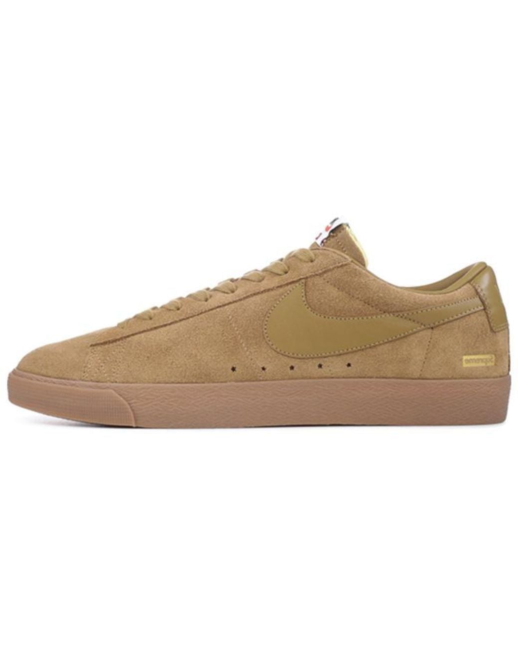 Nike Brown X Supreme Sb Blazer Low Gt 'Golden' for men