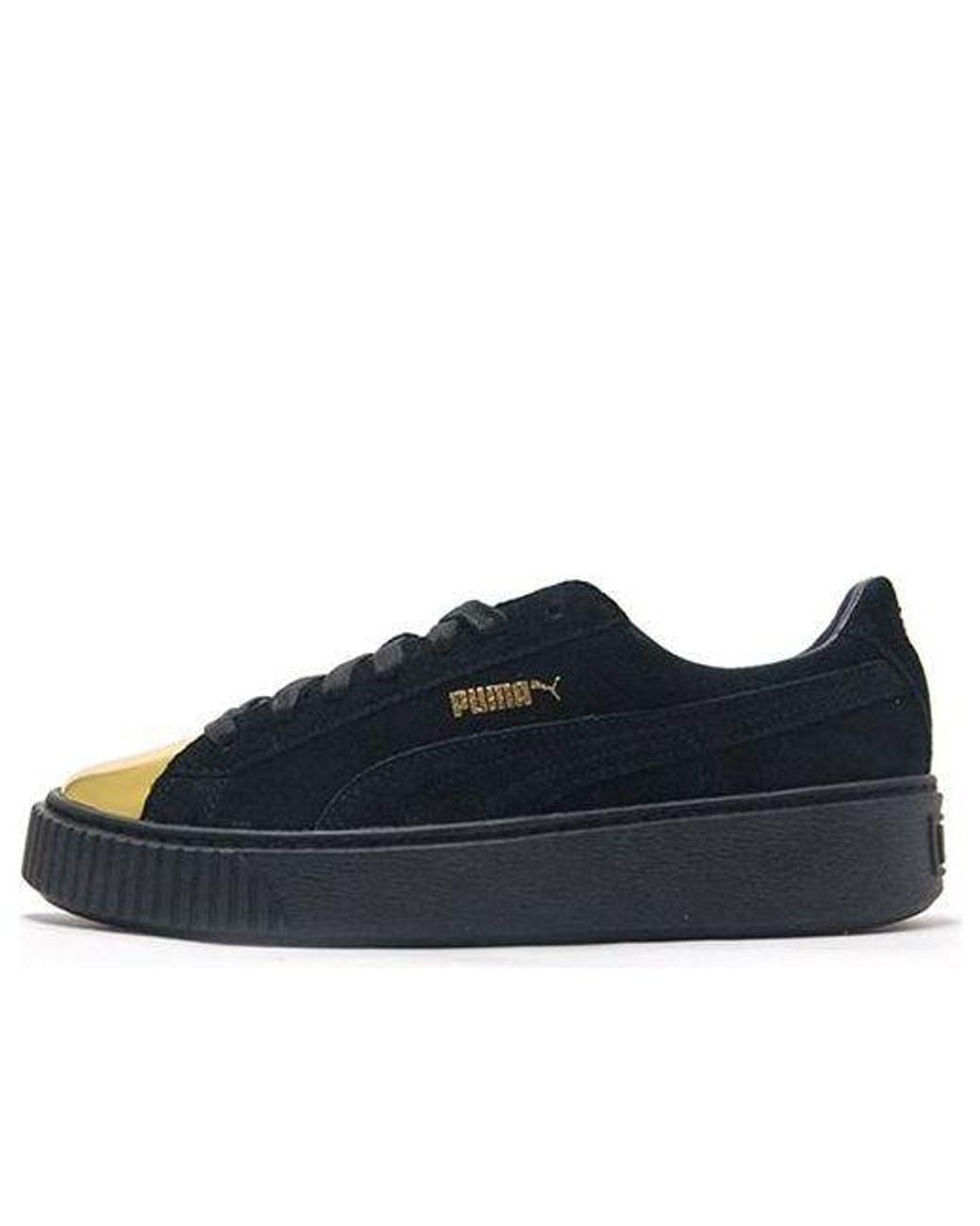 PUMA Blue (Wmns) Suede Platform