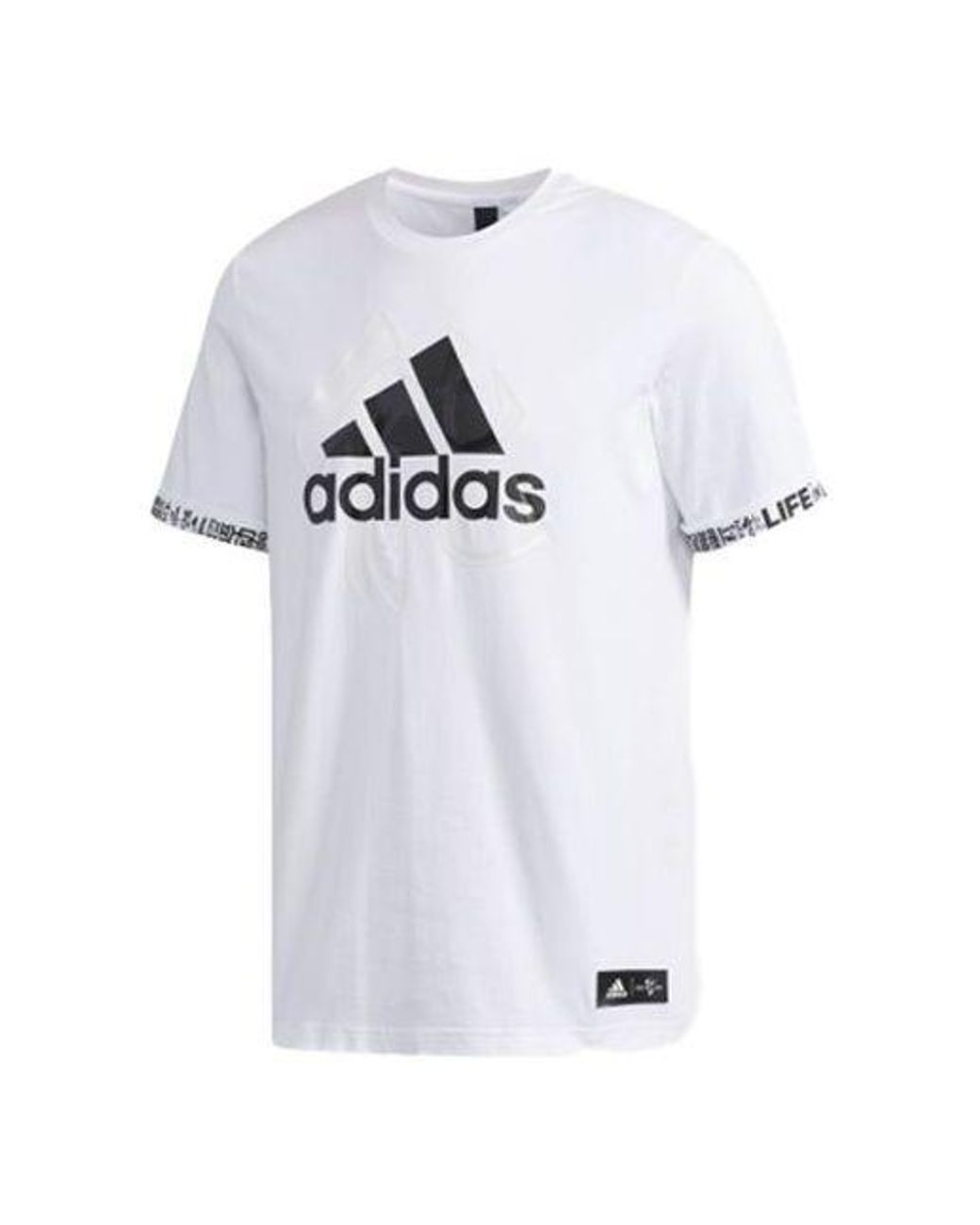 adidas Peking Op Ask Training Round Neck Puover Short Seeve White for Men |  Lyst