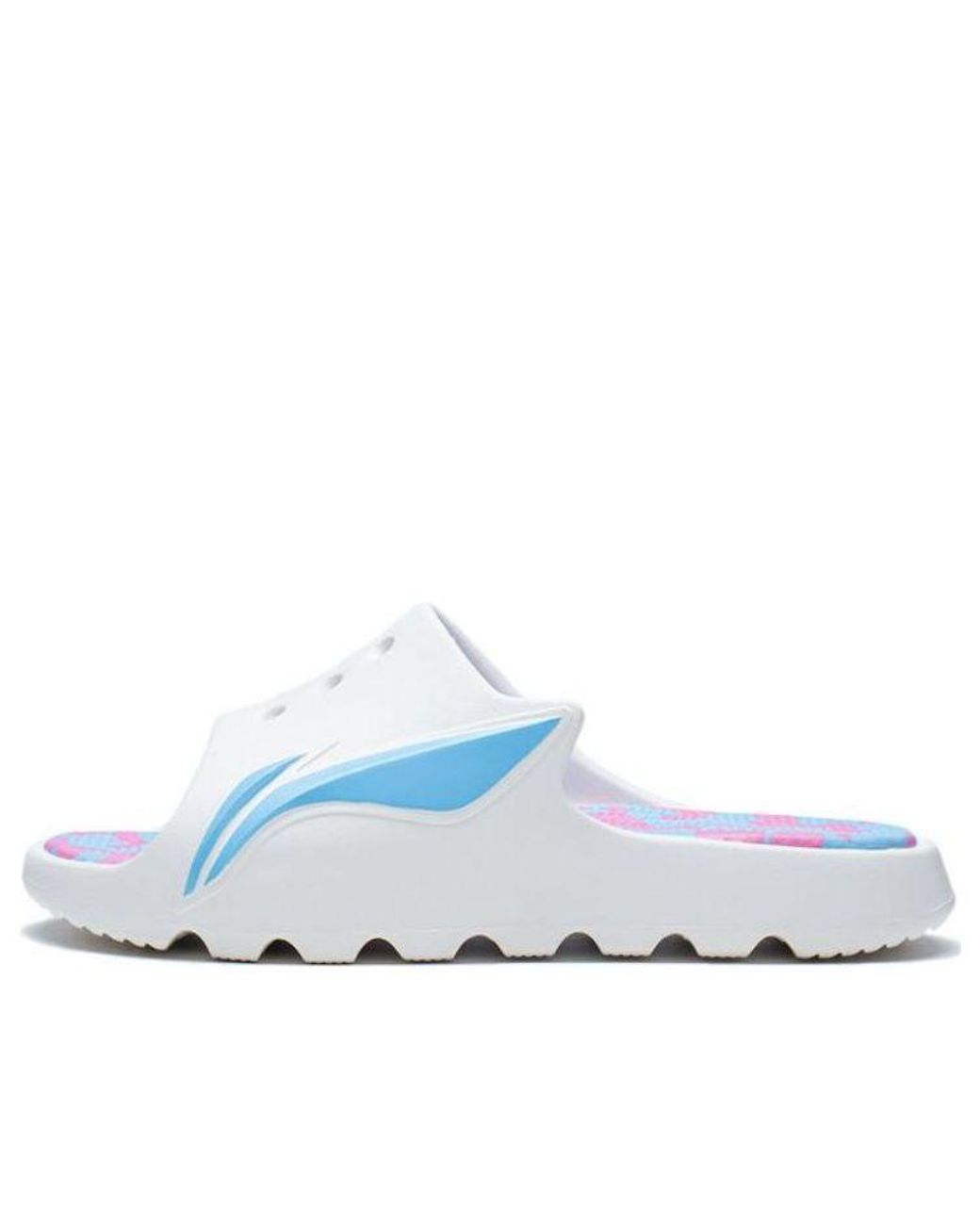 Li-ning Blue Lnbb Slde Sports Slippers for men