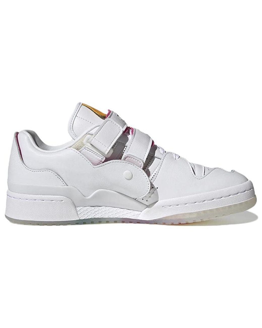 Adidas White Originals Forum 84 Low X Fisn for men
