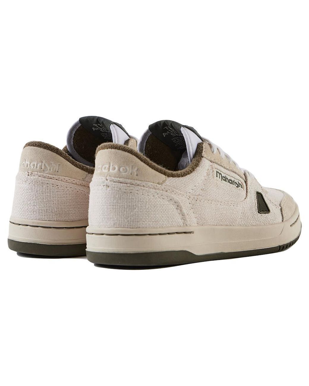 Reebok White Maharishi X Lt Court 'Hemp' for men