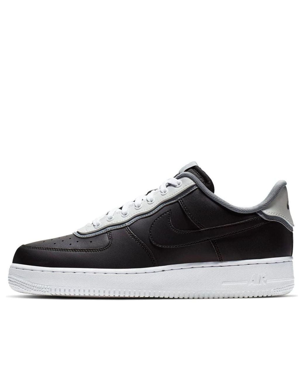 Nike Black Air Force 1 Low '07 Lv8 Pure Platinum' for men