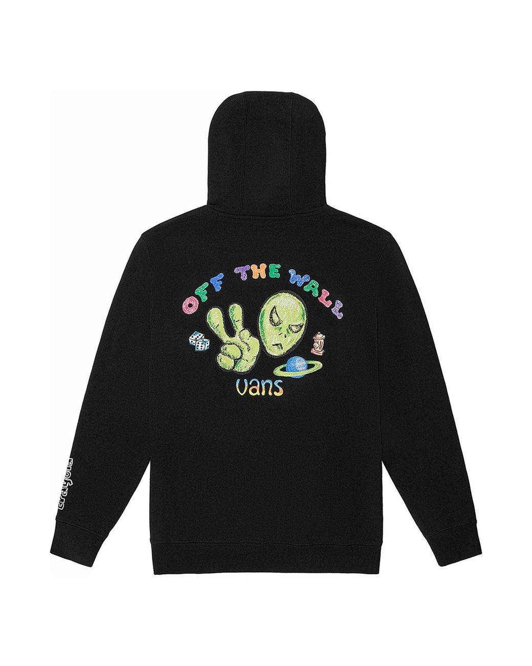 Vans Black X Crayola Fleece Pullover Hoodie for men